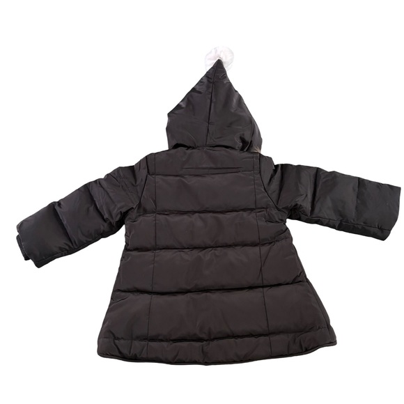 NWT Winter Warm Hooded Fur trim Snowsuit Puffer Jacket with Snow Ski Bib Pants - Picture 6 of 7